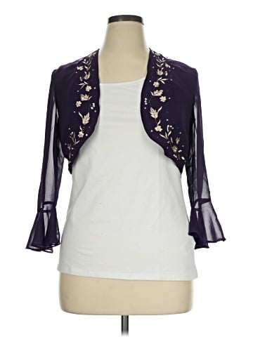 S.L. Fashions Kimono (view 1)