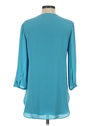 White House Black Market 3/4 Sleeve Blouse (view 2)