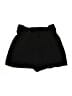 H&M 100% Polyester Solid Black Shorts Size 6 - photo 1
