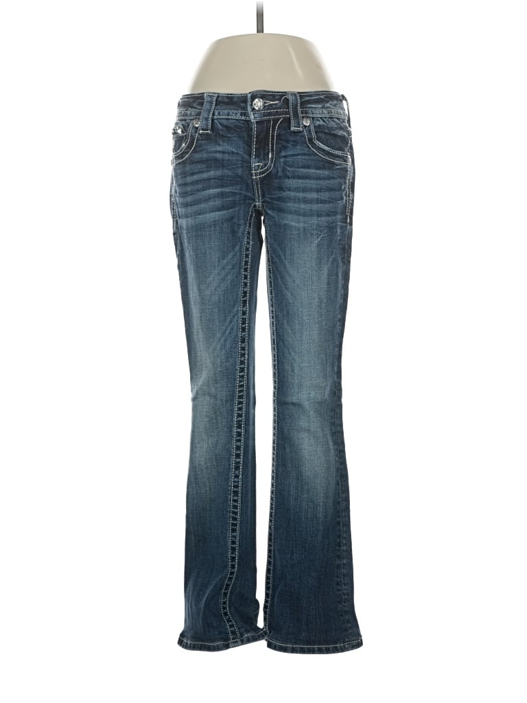 Pre-owned Miss Me Jeans In Silver