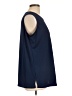 BonWorth 100% Polyester Blue Sleeveless Top Size L - photo 4