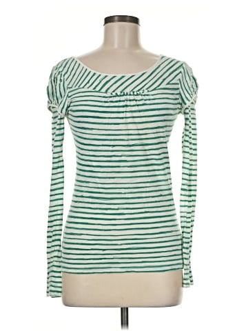 Little Yellow Button Long Sleeve Top (view 1)