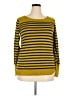 a.n.a. A New Approach Stripes Yellow Pullover Sweater Size XXL - photo 1