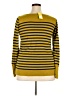 a.n.a. A New Approach Stripes Yellow Pullover Sweater Size XXL - photo 2