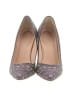 J.Crew Print Purple Heels Size 8 1/2 - photo 2