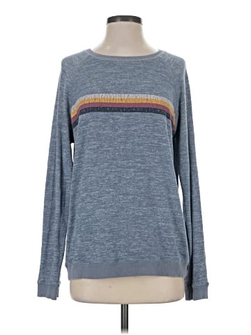 Hem & Thread Pullover Sweater (view 1)