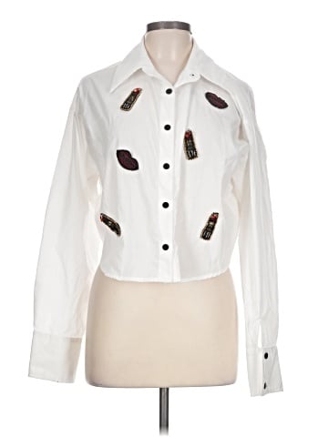 Sweet Rain Long Sleeve Blouse (view 1)