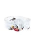 Unbranded Floral White Belt Size M - photo 1