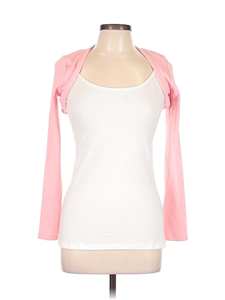 Pre-owned Zara Shrug In Pink
