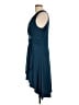 Venus Solid Teal Cocktail Dress Size L - photo 5