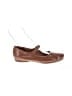 Naturalizer 100% Leather Brown Flats Size 9 1/2 - photo 1