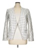 Carmen Carmen Marc Valvo Polka Dots White Blazer Size 14 - photo 1
