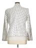 Carmen Carmen Marc Valvo Polka Dots White Blazer Size 14 - photo 2