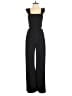 Moa Moa Solid Black Jumpsuit Size S - photo 1