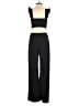 Moa Moa Solid Black Jumpsuit Size S - photo 2