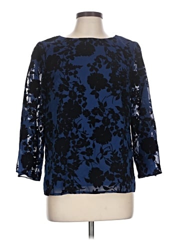 Alex Evenings 3/4 Sleeve Blouse (view 1)