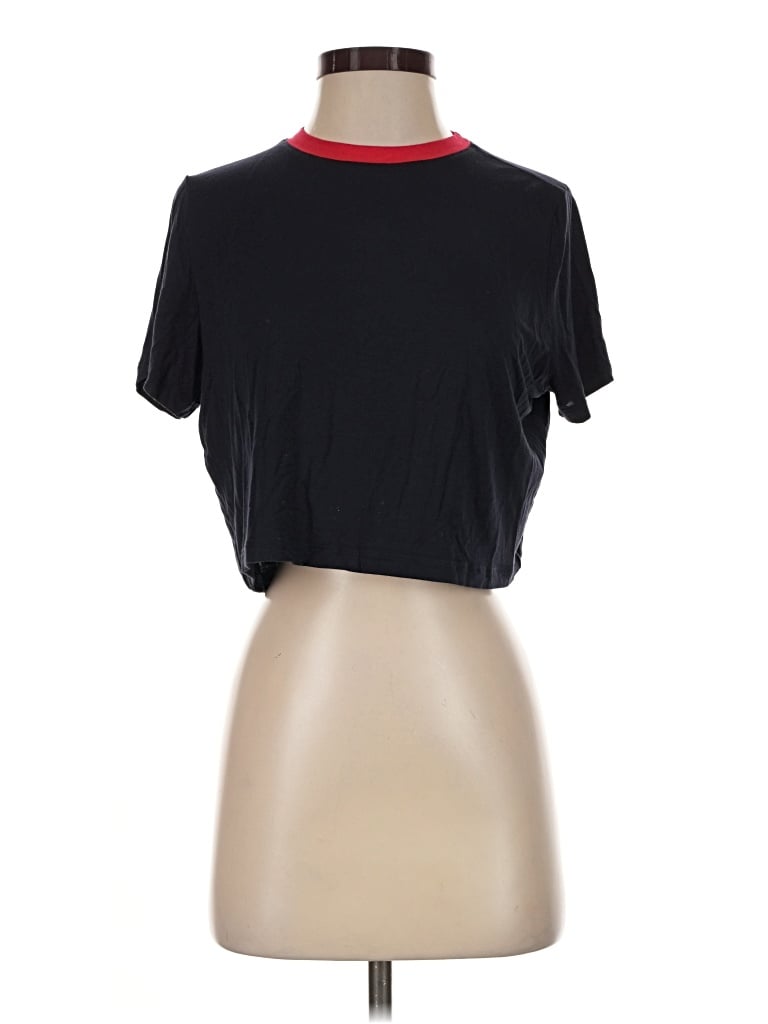 Pre-owned Splits 59 Short Sleeve Turtleneck In Black