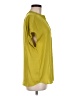Maison d' Amelie 100% Polyester Yellow Short Sleeve Blouse Size M - photo 4