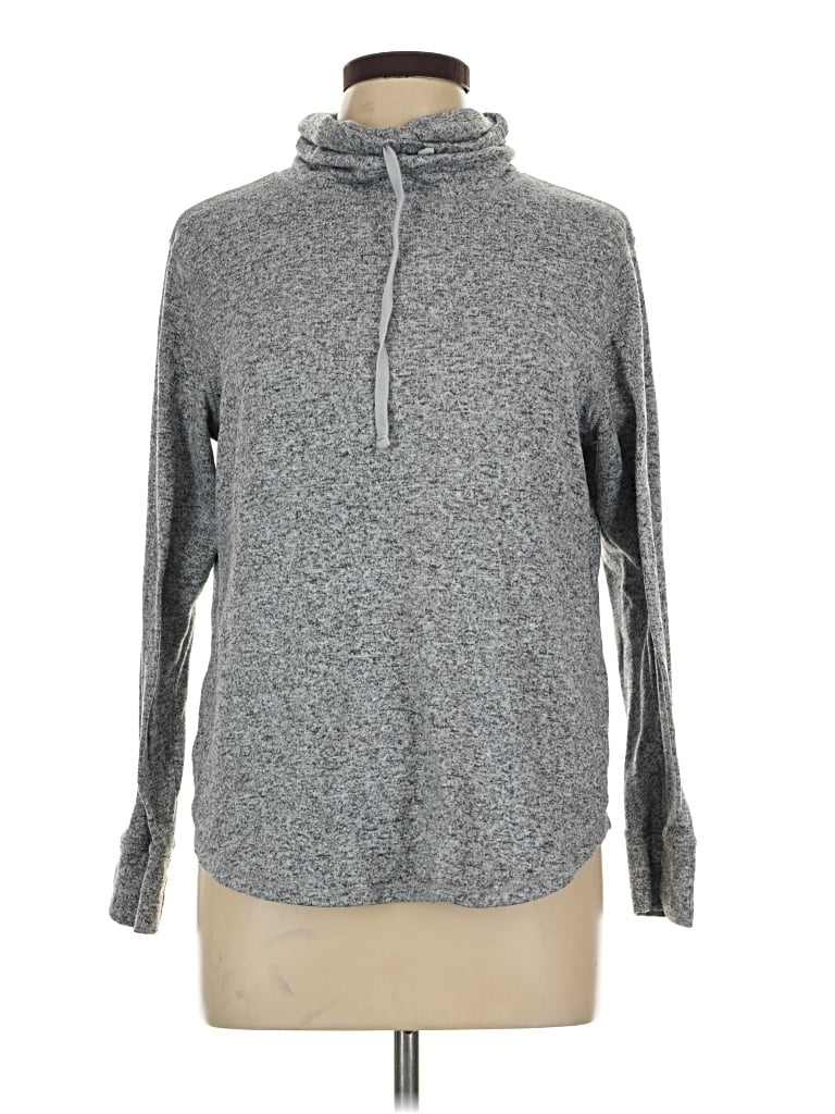 Pre-owned Active By Old Navy Fleece Jacket In Gray