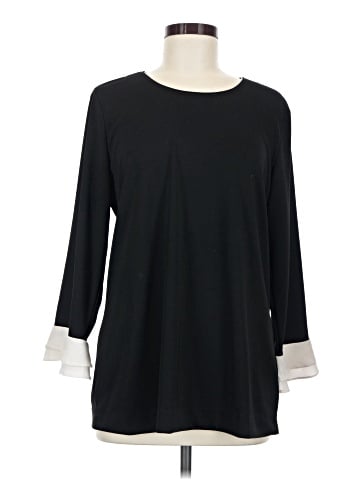 Karl Lagerfeld Paris 3/4 Sleeve Top (view 1)