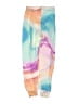 Justice 100% Recycled Polyester Tie-dye Blue Sweatpants Size 10 - photo 2