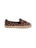 Soludos Animal Print Brown Flats Size 8 1/2 - photo 1