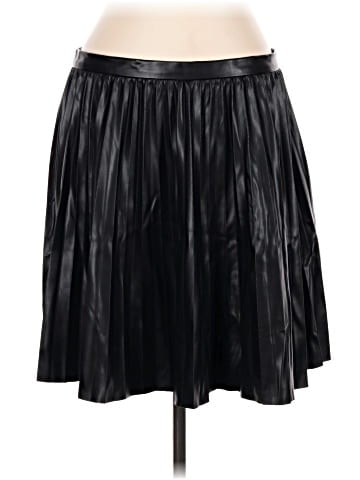 French Connection Faux Leather Skirt (view 1)