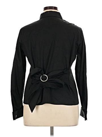 Jones New York Signature Long Sleeve Button-Down Shirt (view 2)