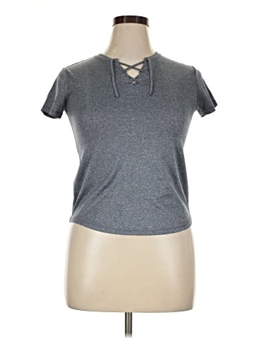 Ideology Short Sleeve Henley (view 1)