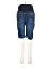 Indigo Blue Blue Denim Shorts Size L - photo 2