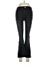 FRAME Chevron-herringbone Black Gray Jeans Size 28 waist - photo 1
