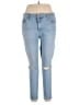 Mother Hearts Blue Jeans Size 34 waist - photo 1