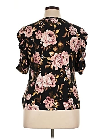By Design Short Sleeve Blouse (view 2)