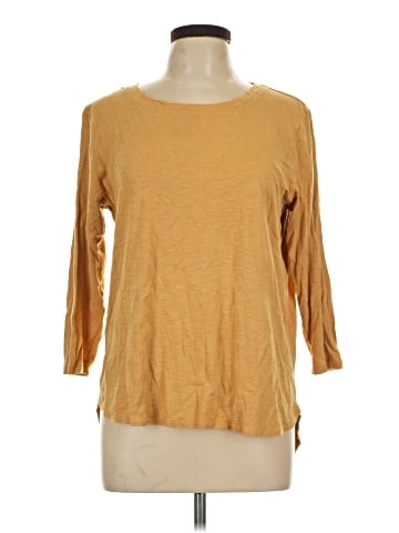 KIRKLAND Signature 3/4 Sleeve T-Shirt (view 1)