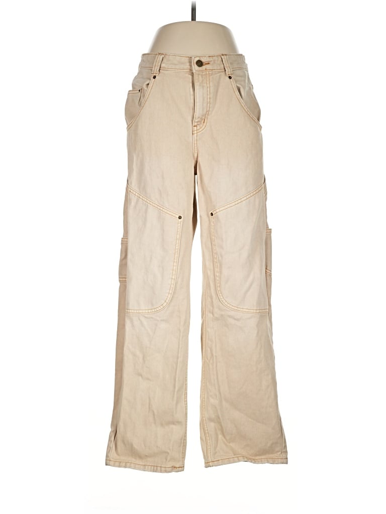 Pre-owned Bdg Cargo Pants In Tan