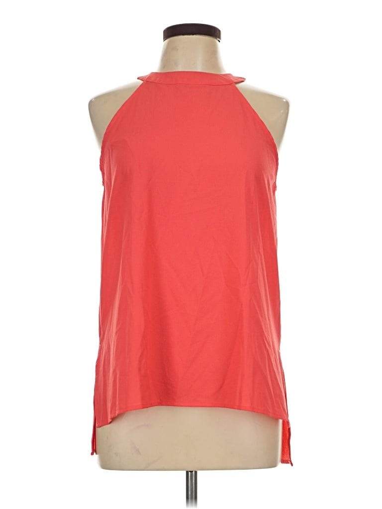 Pre-owned Paper Crane Sleeveless Blouse In Red