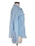 Calvin Klein Blue Long Sleeve Button-Down Shirt Size M - photo 4