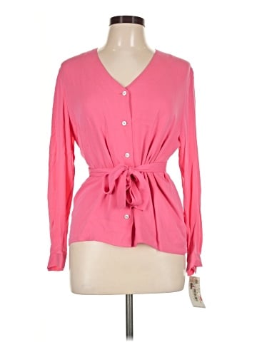 Dana Buchman Long Sleeve Blouse (view 1)