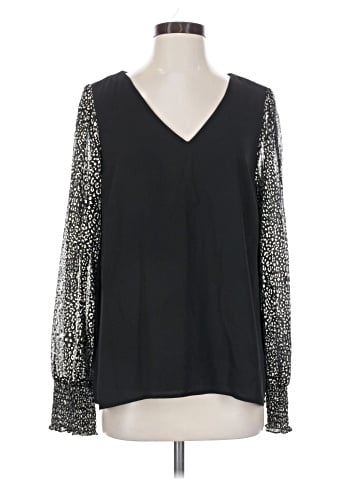 MSK Long Sleeve Blouse (view 1)