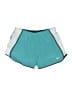 Nike 100% Polyester Color Block Teal Athletic Shorts Size M - photo 1