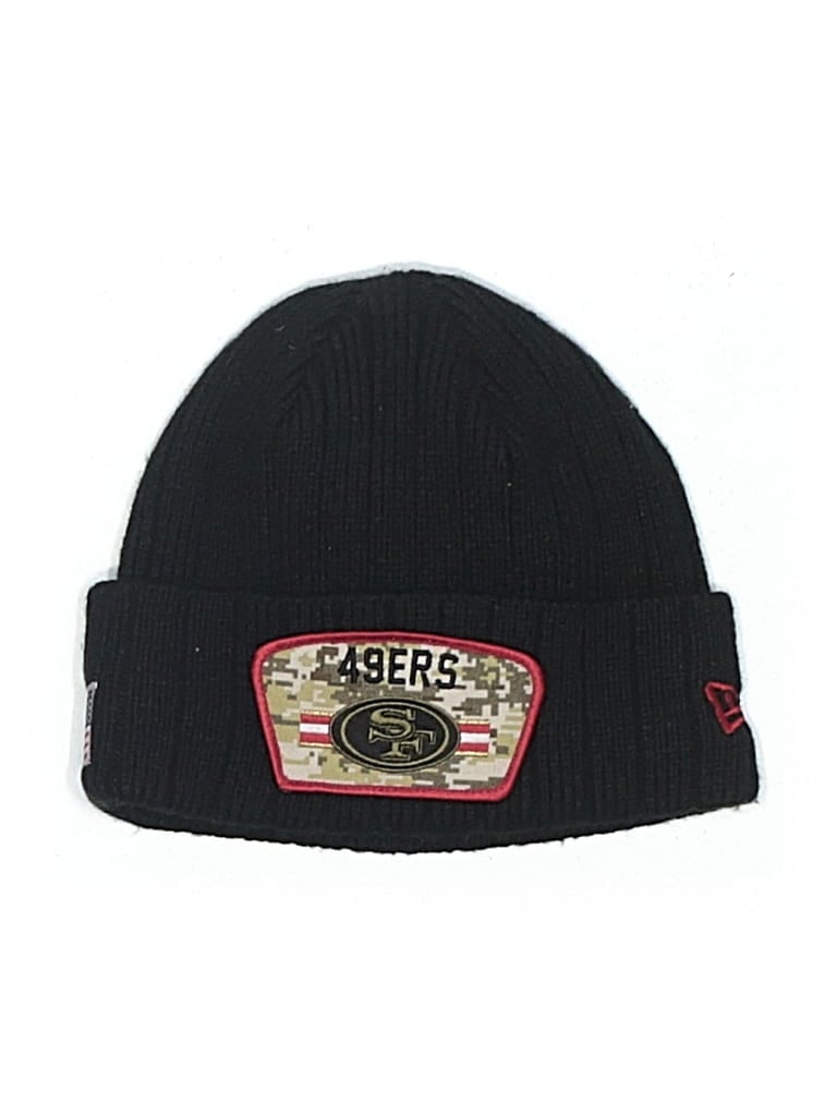 Pre-owned Nfl Kids' Beanie Hat In Black
