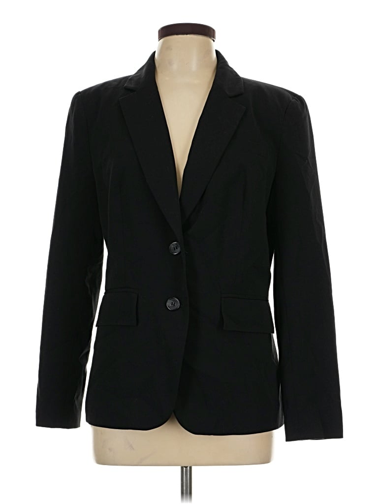 Pre-owned Worthington Blazer Jacket In Black