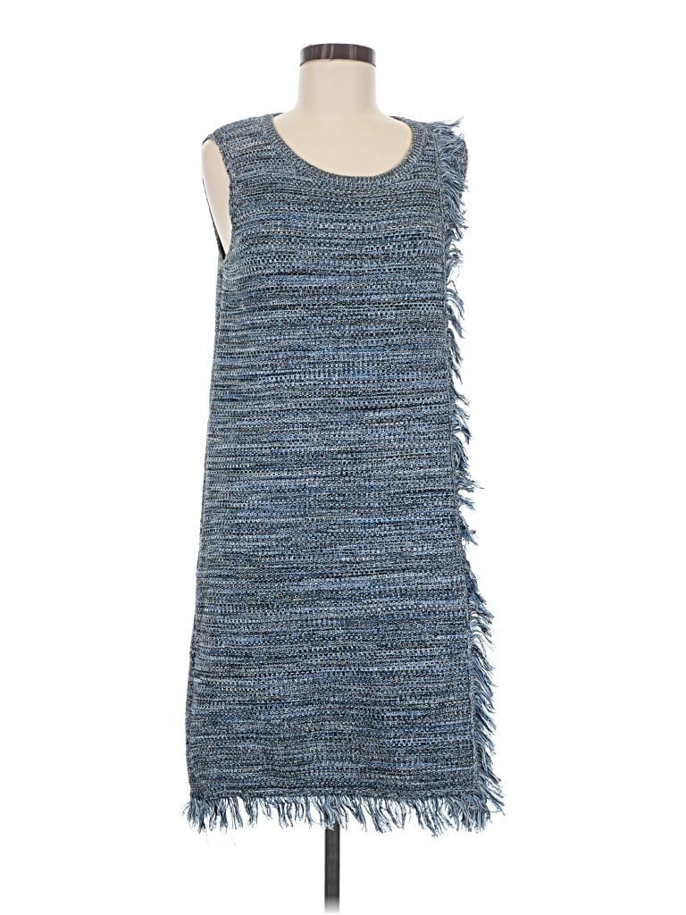 Pre-owned Holding Horses Casual Dress In Blue