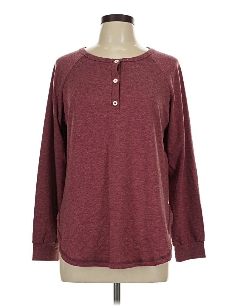 Pre-owned Automet Pullover Sweater In Burgundy