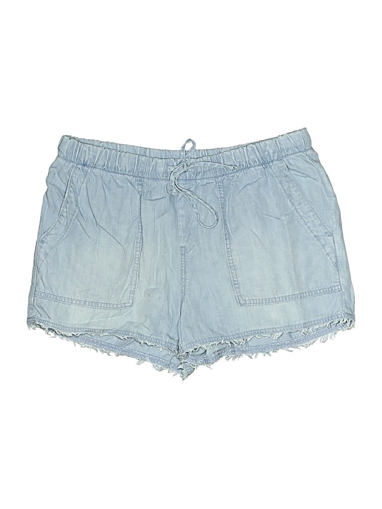 Pre-owned Bella Dahl Denim Shorts In Blue