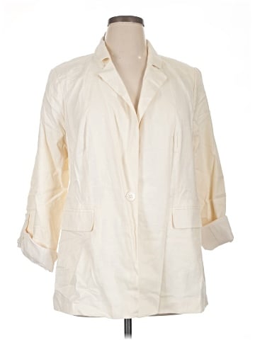 Lane Bryant 3/4 Sleeve Button-Down Shirt (view 1)