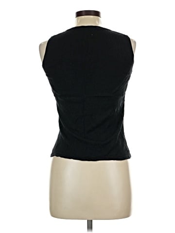 August Silk Sleeveless T-Shirt (view 2)