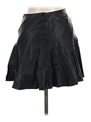 Free People Faux Leather Skirt (view 2)