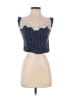 Cherry Mellow 100% Polyester Blue Sleeveless Blouse Size S - photo 1