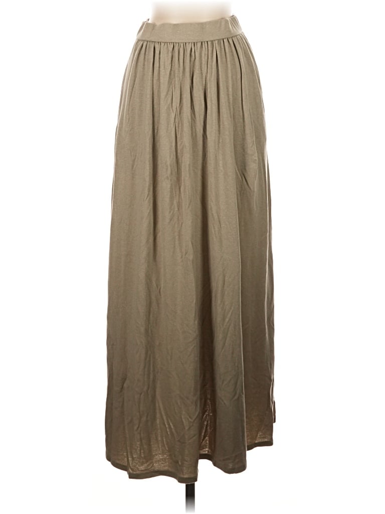 Pre-owned Ogl Casual Skirt In Tan